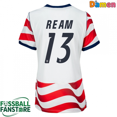 Vereinigte Staaten Tim Ream #13 Replik Heimtrikot Damen WM 2026 Kurzarm